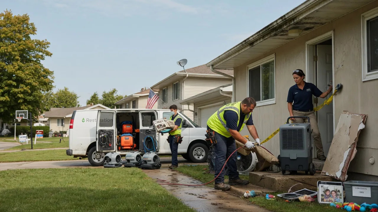 Water Damage Restoration in New Cumberland, PA near me